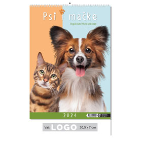 PSI I MAČKE - Kalendar s tiskom